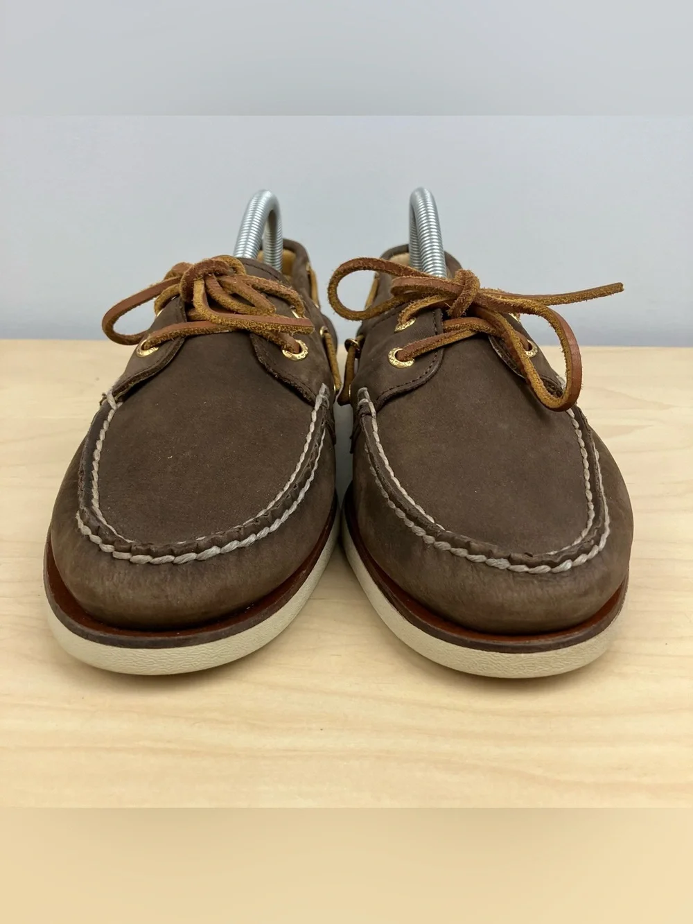 Sperry Gold Cup Men’s Size 9.0 Classic 2 Eye Brown Leather Boat Deck Shoes
